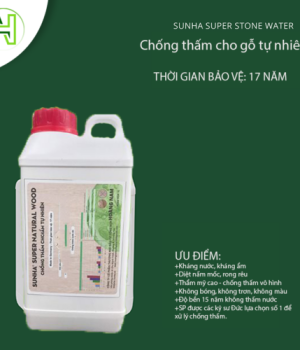 SUNHA SUPER NATURAL WOOD Chống thấm cho gỗ tự nhiên – 1 LÍT