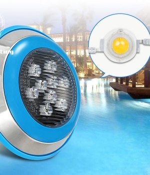   Đèn led hồ bơi 12V- 12w Ánh Sáng Đổi Màu - Ánh Sáng Xanh Blue